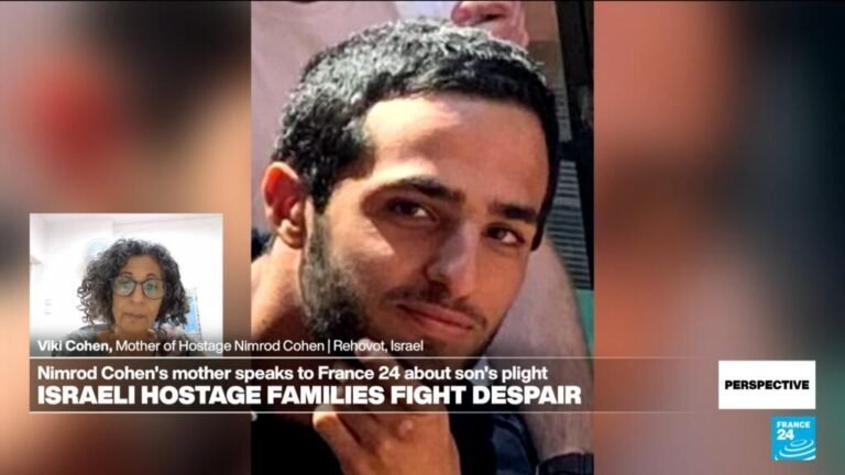 'Israel must end the war in Gaza to bring the hostages back,' mother of hostage Nimrod Cohen says