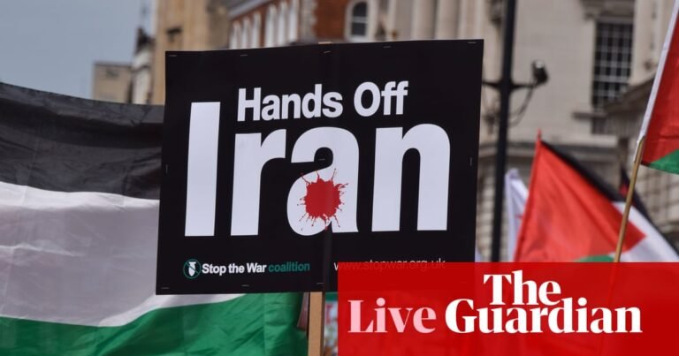 David Lammy repeatedly declines to say whether British government believes US strikes on Iran were illegal – UK politics live | Politics