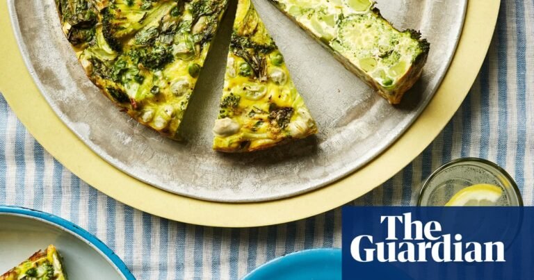Honey & Co’s recipe for broccoli, pea, broad bean and leek maa’kuda | Summer food and drink