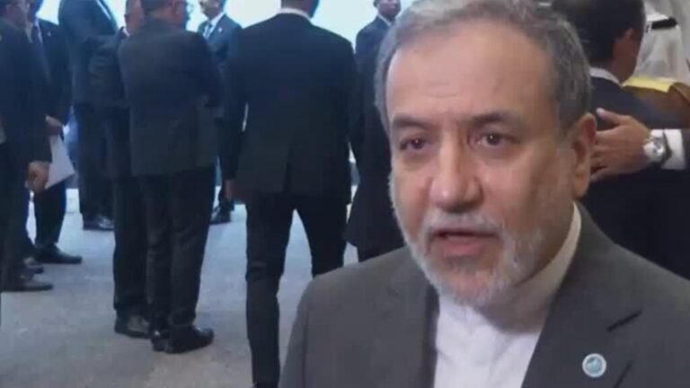 Iran's foreign minister says aggression must stop so diplomacy can resume