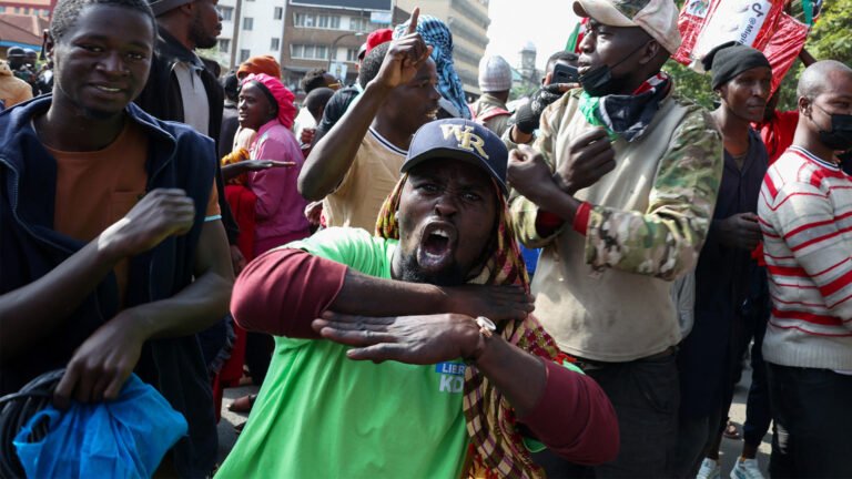 Kenyans take to streets a year after deadly anti-govt protests | Protests