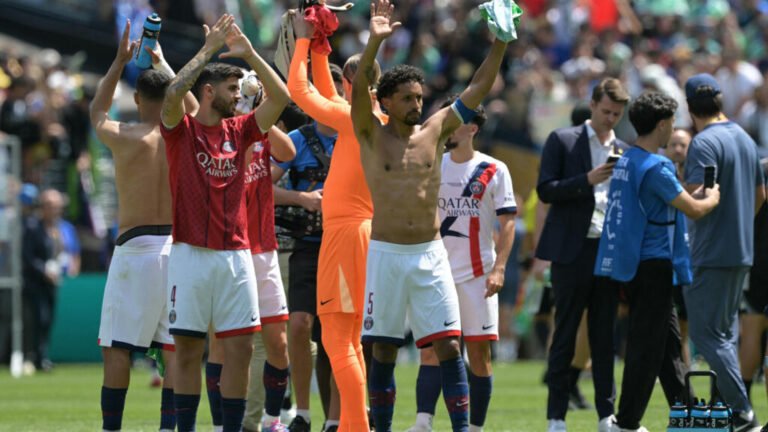 Paris Saint-Germain beat Seattle Sounders 2-0 to reach Club World Cup last 16