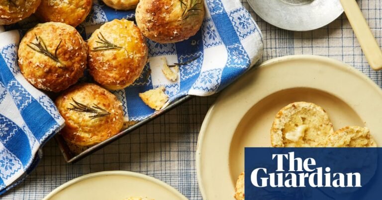 Rukmini Iyer’s quick and easy recipe for mini parmesan, apple and rosemary scones | Baking