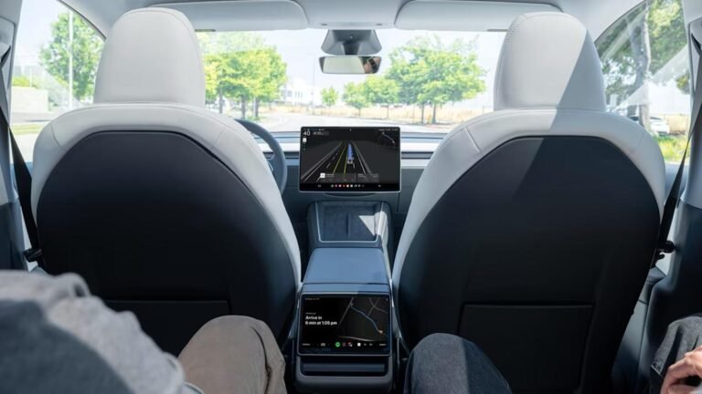 Tesla's first robotaxi rides are already running into a few bumps