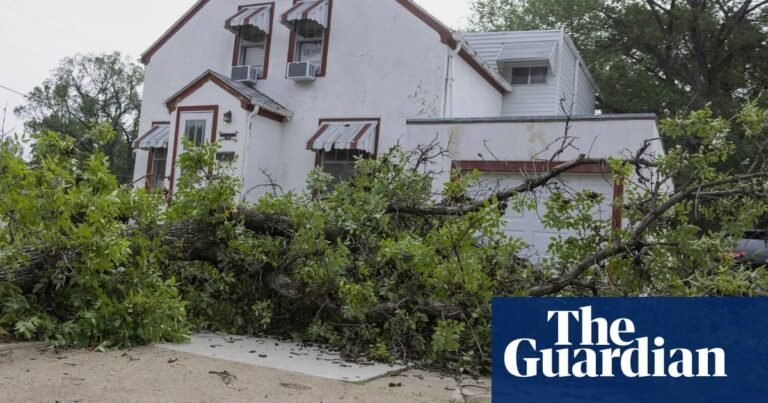 Three people killed in North Dakota after tornado hits upper midwest | US weather