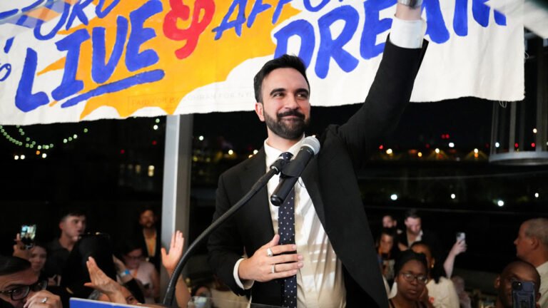 Zohran Mamdani claims victory in NYC Democratic mayoral primary | Politics