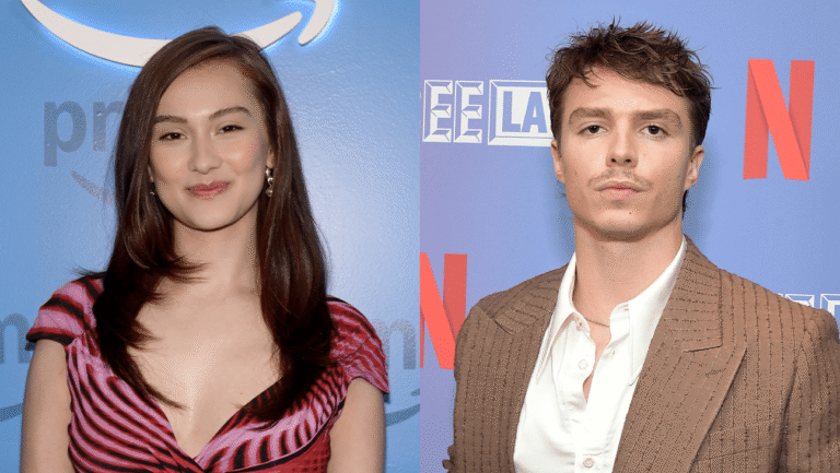 Lola Tung and Nicholas Alexander Chavez