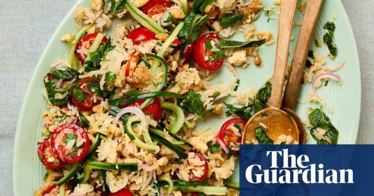 Meera Sodha’s vegan recipe for a summer crispy rice salad with tofu, lime and herbs | Vegetables