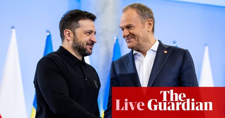 Ukraine conflict could be ‘frozen’ sooner rather than later, says Poland’s Tusk after talk with Zelenskyy – Europe live | Europe